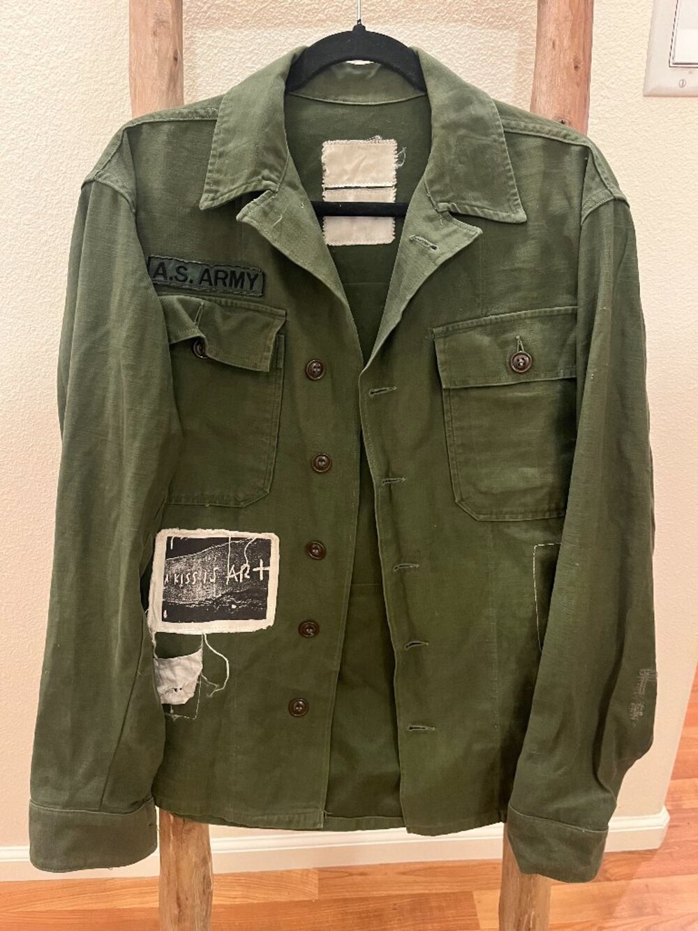 AS65 Alessandro Squarzi Reworked Vintage Military Jacket